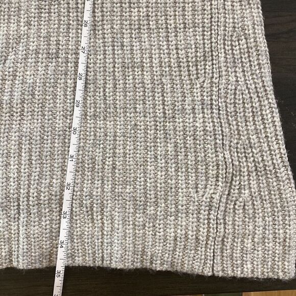 A new day NEW wool blend sleeveless sweater dress cowl neck gray medium - Picture 6 of 7